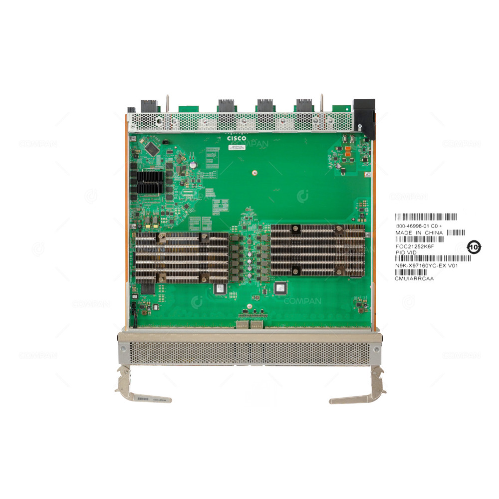 N9K-X97160YC-EX CISCO 48-PORT 25GB SFP+ 4-PORT 100GB QSFP28 CARD FOR N9K-C9508